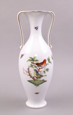 Henkelvase, ungarisches Porzellan, Marke Herend, - Jewellery, antiques and art