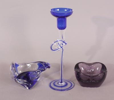 2 Zierschalen/ 1 Kerzenständer - Schmuck, Kunst & Antiquitäten
