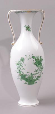 Amphoren-Vasen, ungarisches Porzellan, Marke Herend, - Jewellery, antiques and art