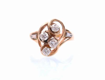 Brillant/Diamant-Ring - Jewellery, antiques and art