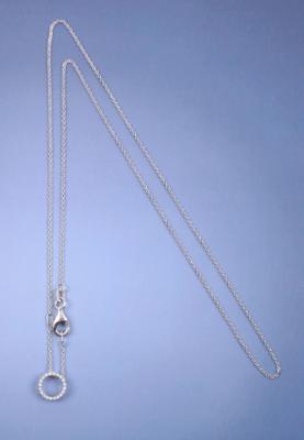 Brillantanhänger an Halskette zus. ca. 0,10 ct - Gioielli, arte e antiquariato