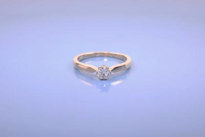 Brillant-Solitär ca. 0,35 ct - Jewellery, antiques and art