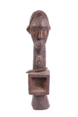 Afrikanische Figur Gesicht - Schmuck, Kunst & Antiquitäten