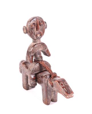 Afrikanische Reiterfigur - Klenoty, umění a starožitnosti