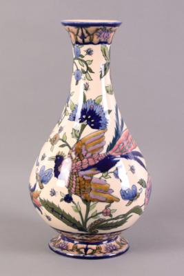 Dekorative Vase, ungarische Keramik, Marke Zsolnay Pecs, - Jewellery, Works of Art and art
