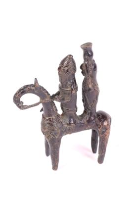 Afrikanische Reiterfigur - Gioielli, arte e antiquariato