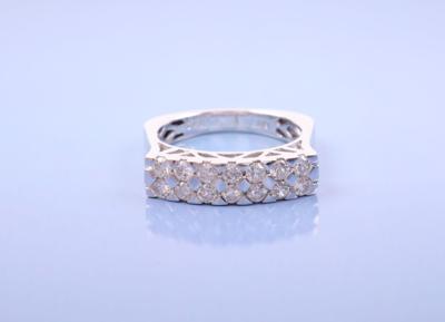 Brillant-Ring zus. ca. 0,88 ct - Jewellery, Works of Art and art