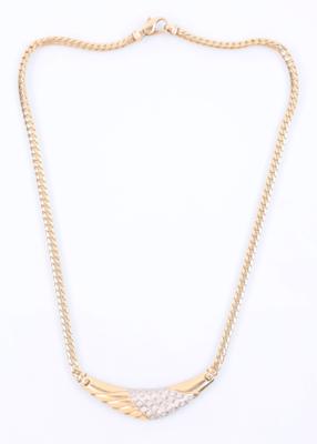 Brillant-Collier zus. ca. 0,70 ct - Gioielli, arte e antiquariato