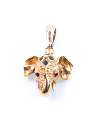 Anhänger "Elefant" - Jewellery, Works of Art and art