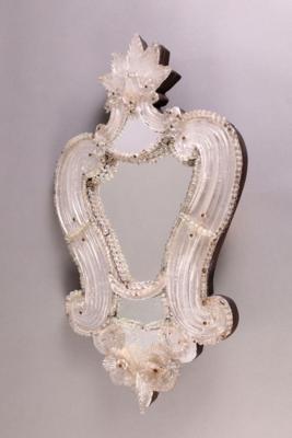 Kleiner Wandspiegel, Italien um 1900/20, - Jewellery, Works of Art and art