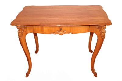Spätbiedermeier-Tisch, Mitte 19. Jahrhundert, - Schmuck, Kunst & Antiquitäten