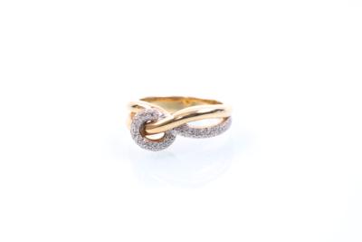 Brillant-Ring ca. 0,40 ct - Gioielli, arte e antiquariato
