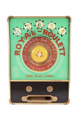 Spielautomat "Royal-Roulette"Deutschland um 1950/60, - Jewelry, Art & Antiques