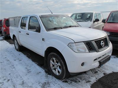 KKW Nissan Navara, Pick-Up/ 4 x 4, weiß - Fahrzeuge ÖBB