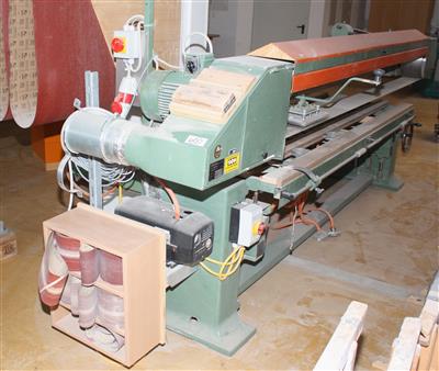 Bandschleifmaschine LANGZAUNER Type LZG1000/1400 - Macchine di lavorazione del legno
