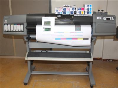 Farb-Großformatdrucker HP Type Design-Jet 5500 - Woodworking machines