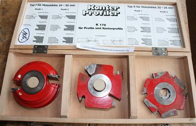 HW-Frässcheiben für KonterProfile OPPOLD - Maschinen zur Holzbearbeitung