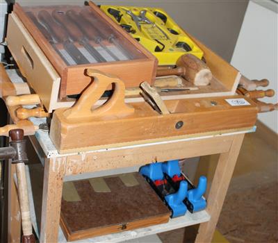 Konvolut Tischlerwerkzeug: - Macchine di lavorazione del legno