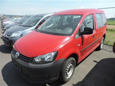 KKW VW Caddy TDI, 4-Motion, Kasten, rot - Cars and vehicles