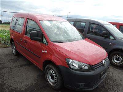 KKW VW Caddy-Kasten, 4 x 4, rot - Cars and vehicles