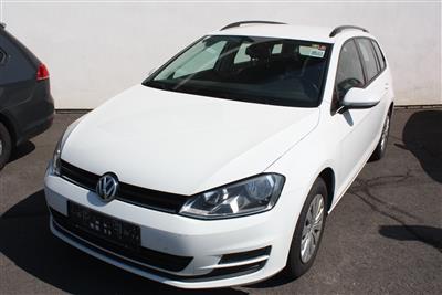 KKW VW GOLF Variant TDI Blue Motion, weiß - Cars and vehicles