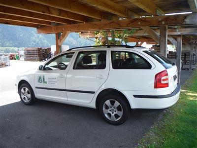 KKW Skoda Octavia, 4 x 4, weiß - Fahrzeuge Land Steiermark, Holding Graz, Zoll