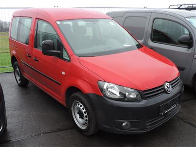 KKW VW Caddy, Kasten/4 x 4, rot - Cars and vehicles