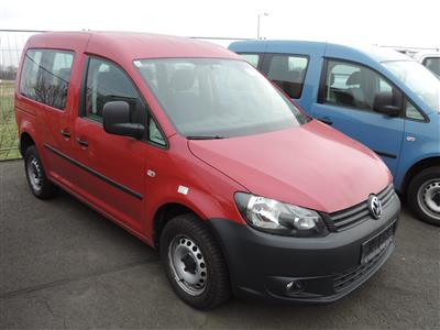 KKW VW Caddy Kasten 4 x 4 rot - Cars and vehicles