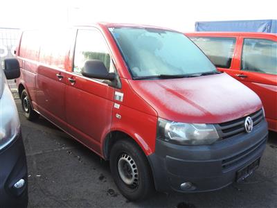 LKW VW T5 Kastenwagen LR 2,0 TDI 4-Motion, rot - Cars and vehicles