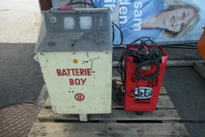 2 Batterie-Ladegeräte Batteryboy II/Telwin Dynamic 320 - Macchine e apparecchi tecnici