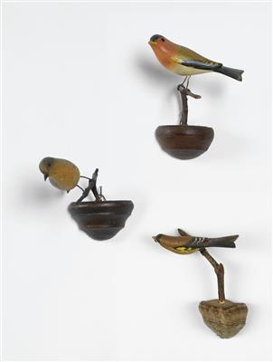 3 Vogelfiguren - Art and Antiques, Jewellery