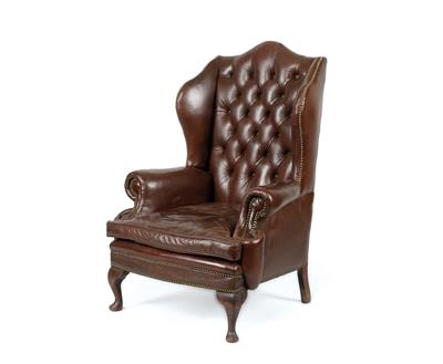 Ohrenfauteuil (Chesterfield) - Grazer Kunst und Antiquitäten Auktion