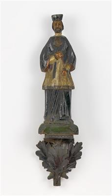 Heiliger Nepomuk (Brückenheiliger) - Grazer Kunst und Antiquitäten Auktion