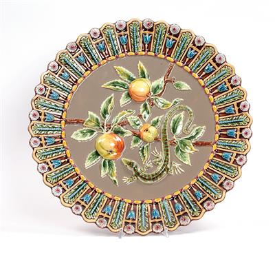 Großer, dekorativer Wandteller - Art, Antiques and Jewellery