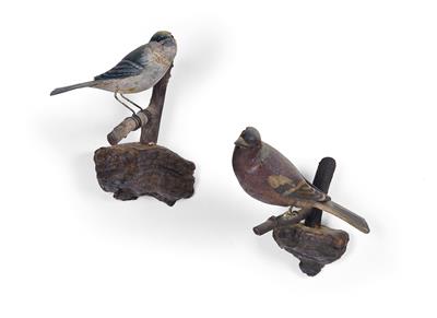 2 Vogelfiguren - Art, antiques and jewellery