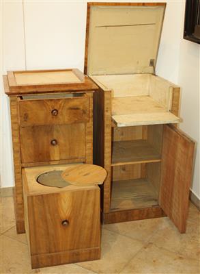 2 Biedermeier Toilettkästchen - Umění, starožitnosti, šperky