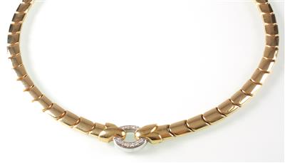 Brillantcollier - Kunst, Antiquitäten und Schmuck