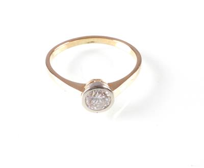 Brillantsolitär(damen) ring - Antiques, art and jewellery