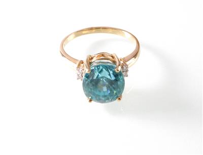 Zirkon Brillant(Damen) ring - Antiques, art and jewellery