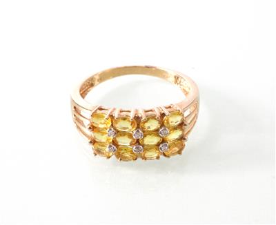 Schmuckstein-Diamant (Damen) ring - Arte, antiquariato e gioielli