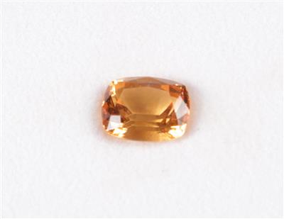 1 loser, oval facettierter gelber Topas 2,60 ct - Arte, antiquariato e gioielli