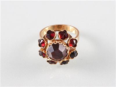 Granat (Damen) ring - Kunst, Antiquitäten und Schmuck