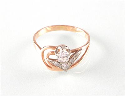 Brillant Diamant (Damen) ring - Art, antiques and jewellery