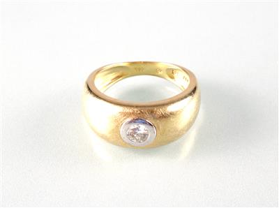 Brillantsolitär (Damen) ring - Arte, antiquariato e gioielli