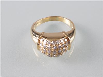 Diamant (Damen) ring - Art, antiques and jewellery