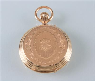 Herrentaschenuhr mit Sprungdeckel - Art, antiques and jewellery