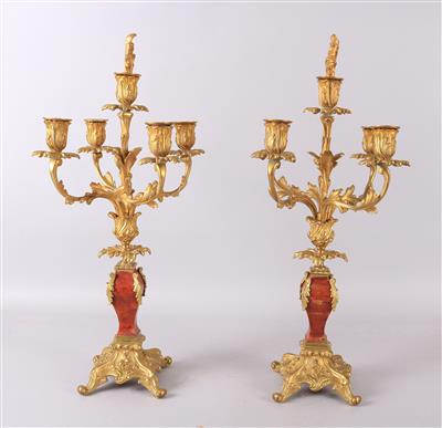 Paar Kerzenleuchter - Art, antiques and jewellery