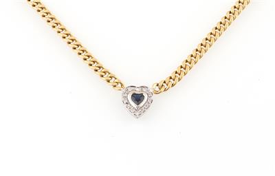 Diamantcollier - Art, antiques and jewellery