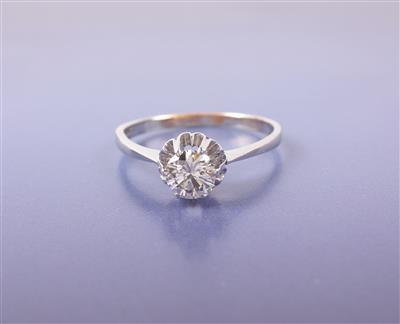 Brillantsolitär ca. 0,65 ct - Umění, starožitnosti a šperky