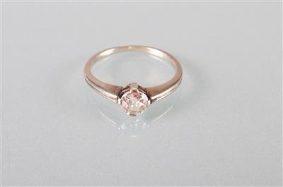 Altschliffbrillantsolitär ca. 0,45 ct - Umění, starožitnosti, šperky